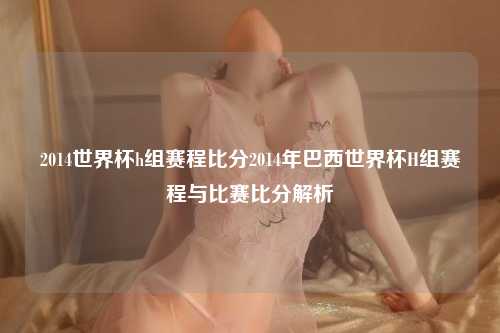 2014世界杯h组赛程比分2014年巴西世界杯H组赛程与比赛比分解析